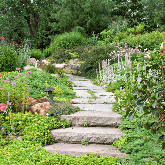 Gartenführung im Langeneggerhaus